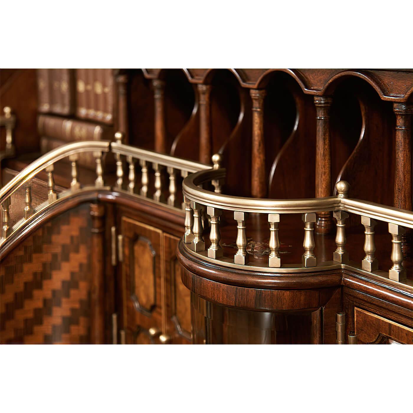 George II Staircase Fall Front Desk For Sale 1