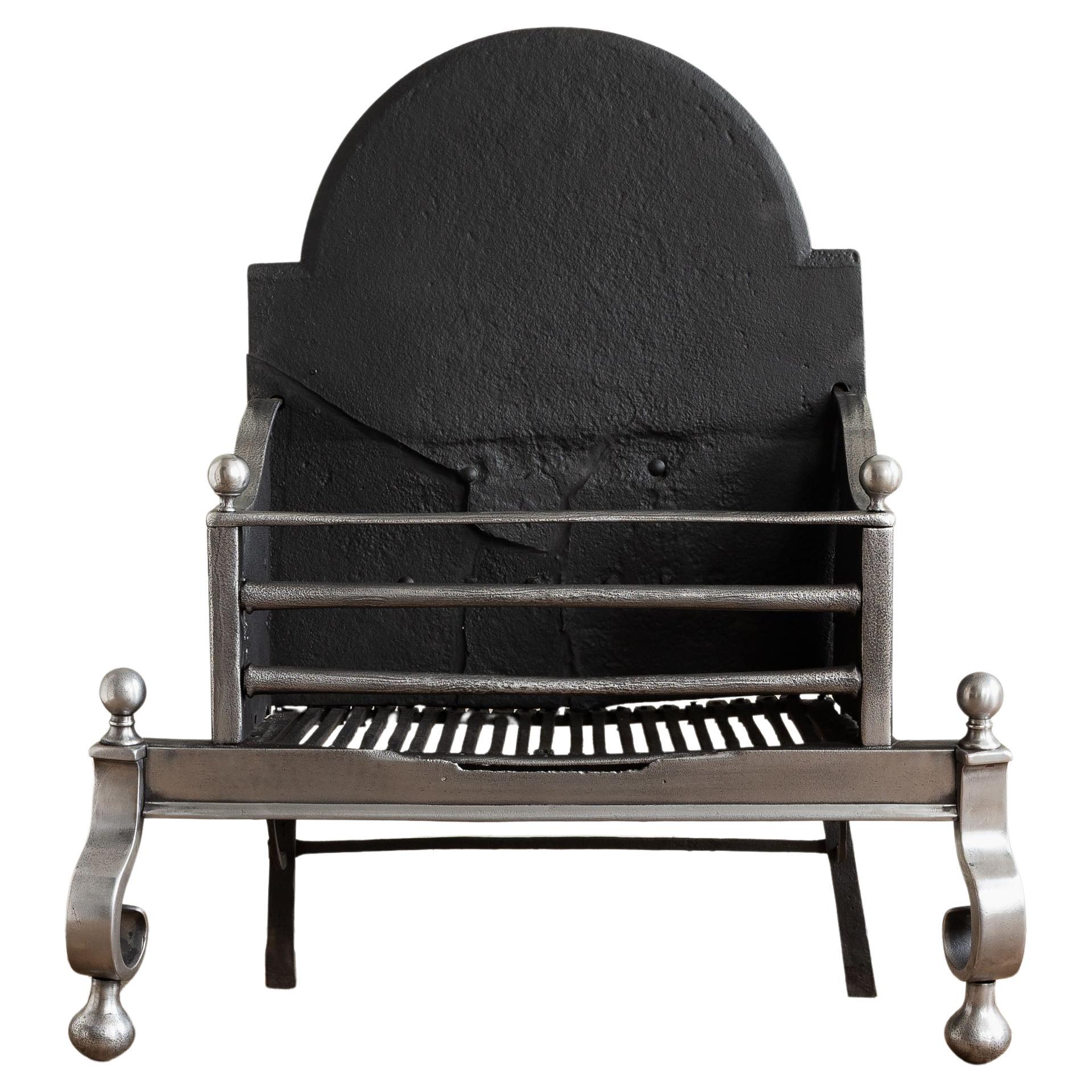 George II Steel and Iron Fire Grate