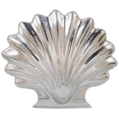George II Sterling Silver Butter Shell by Henry Herbert, London, 1757