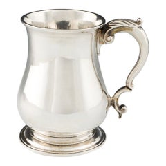 George II Sterling Silver Tankard London, 1744