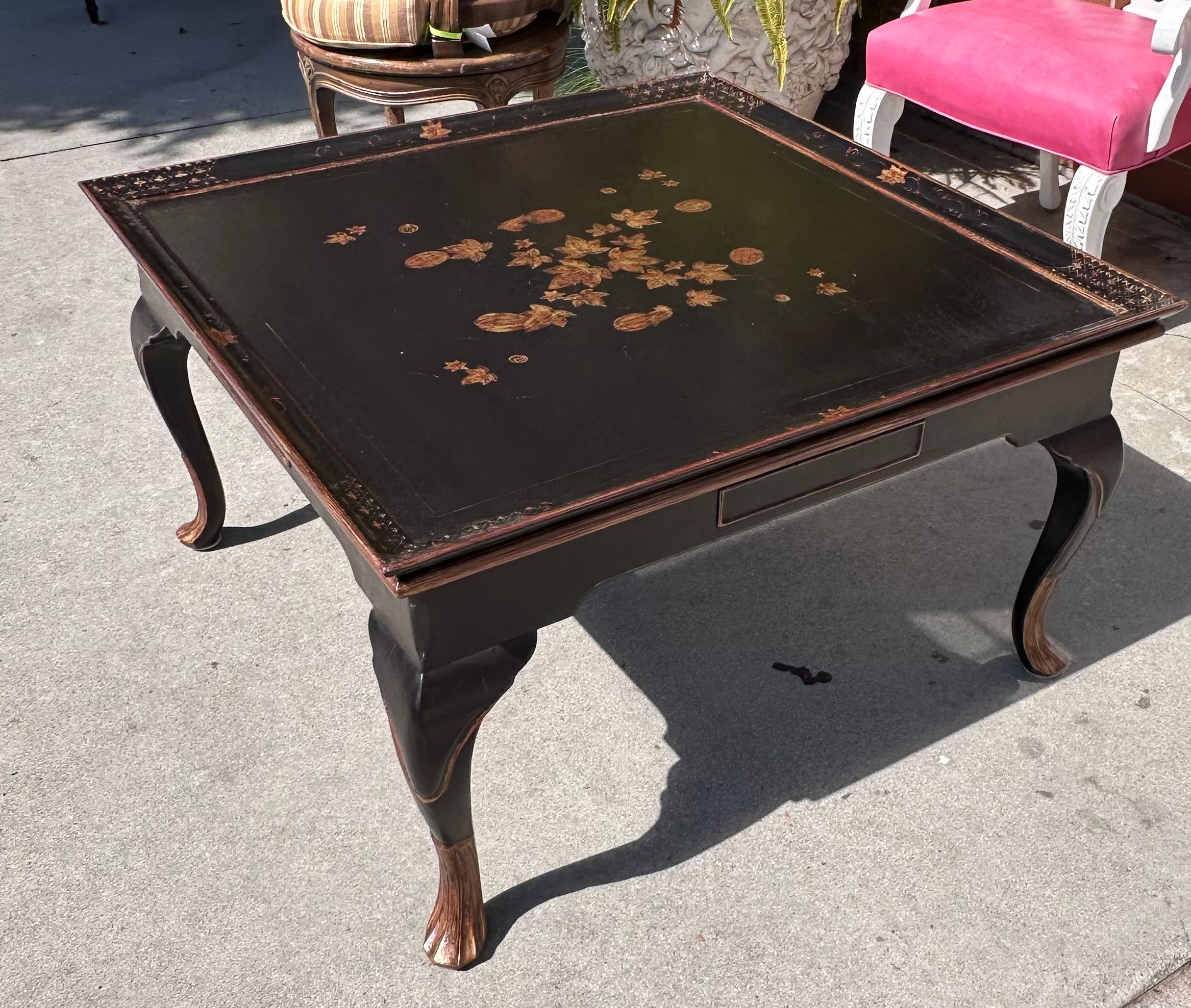 Chinoiseries Table basse chinoiserie Burton-Ching de style George II en vente