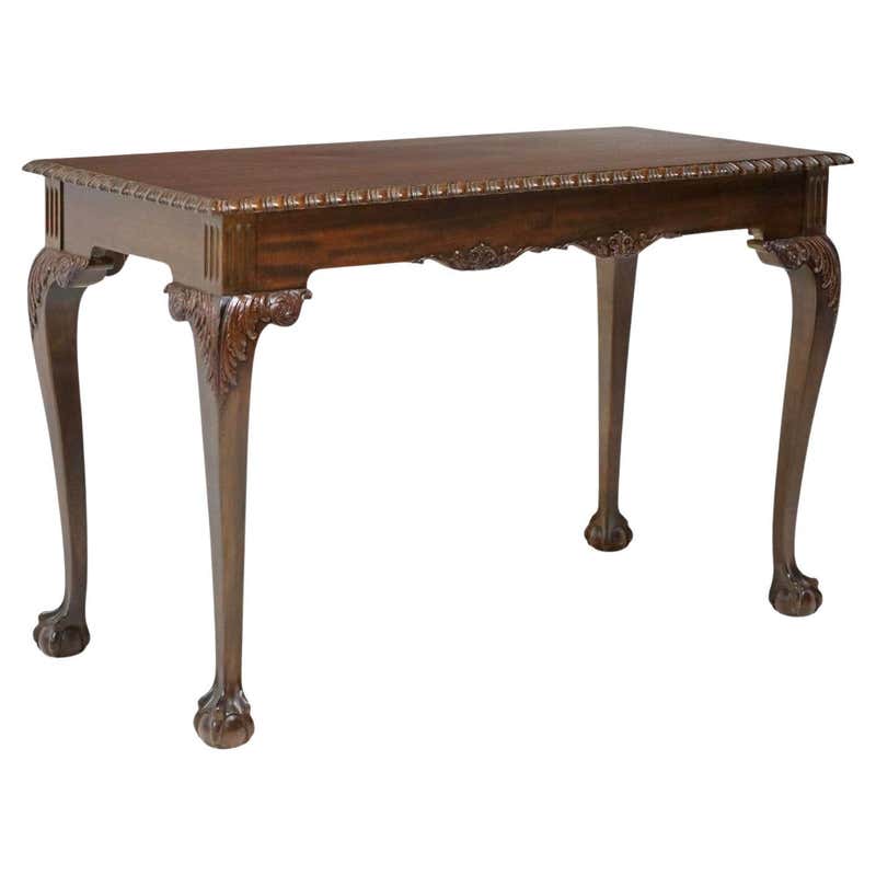 Pedestal Table, George II Style Mahogany, USA, circa 1860 For Sale at ...