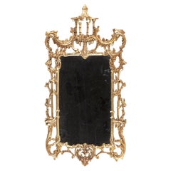 George II Style Chinese Chippendale Mirror