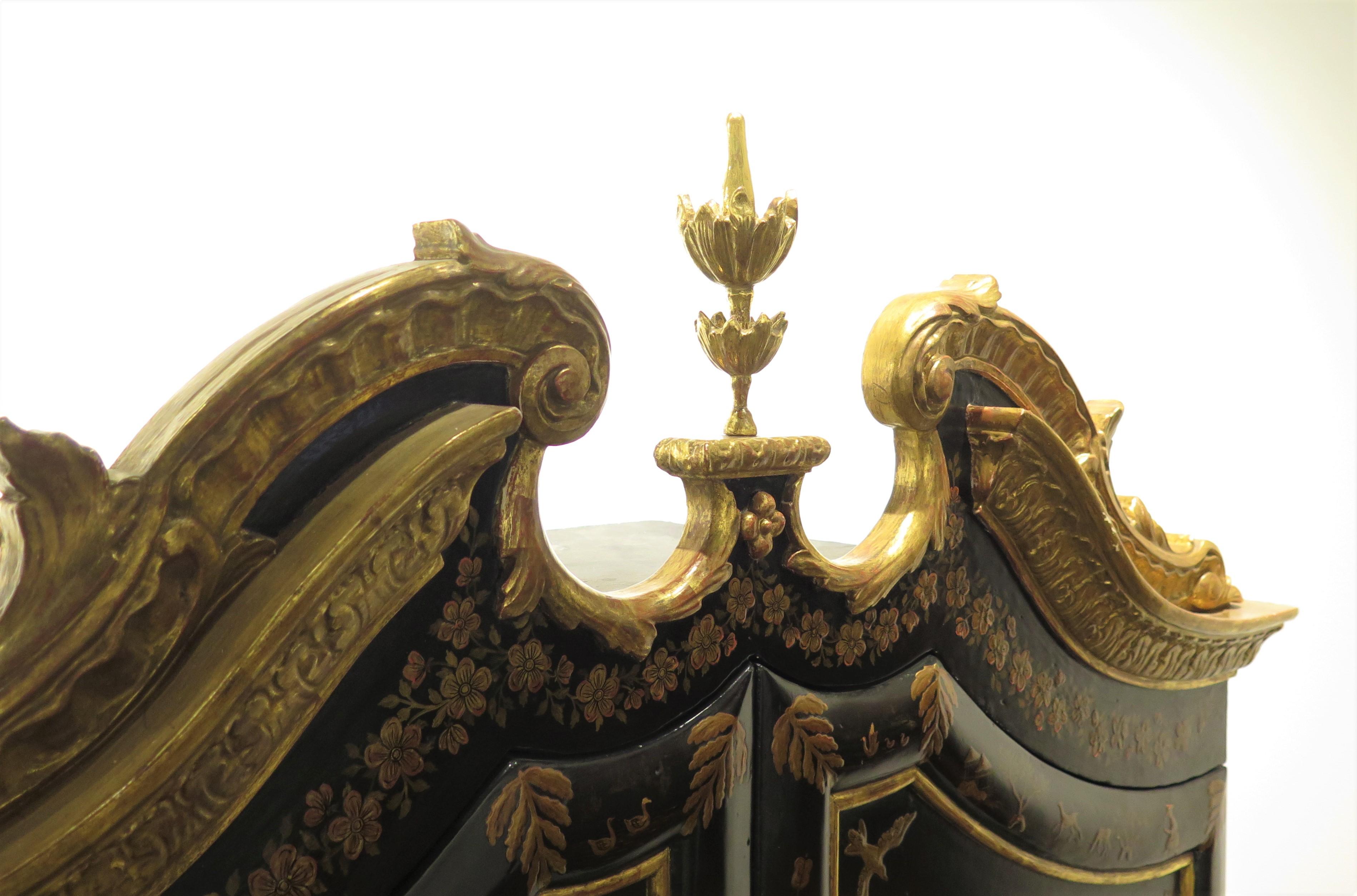 Segretaria/armadio da collezione in stile Giorgio II di Antonio's SF in vendita 7
