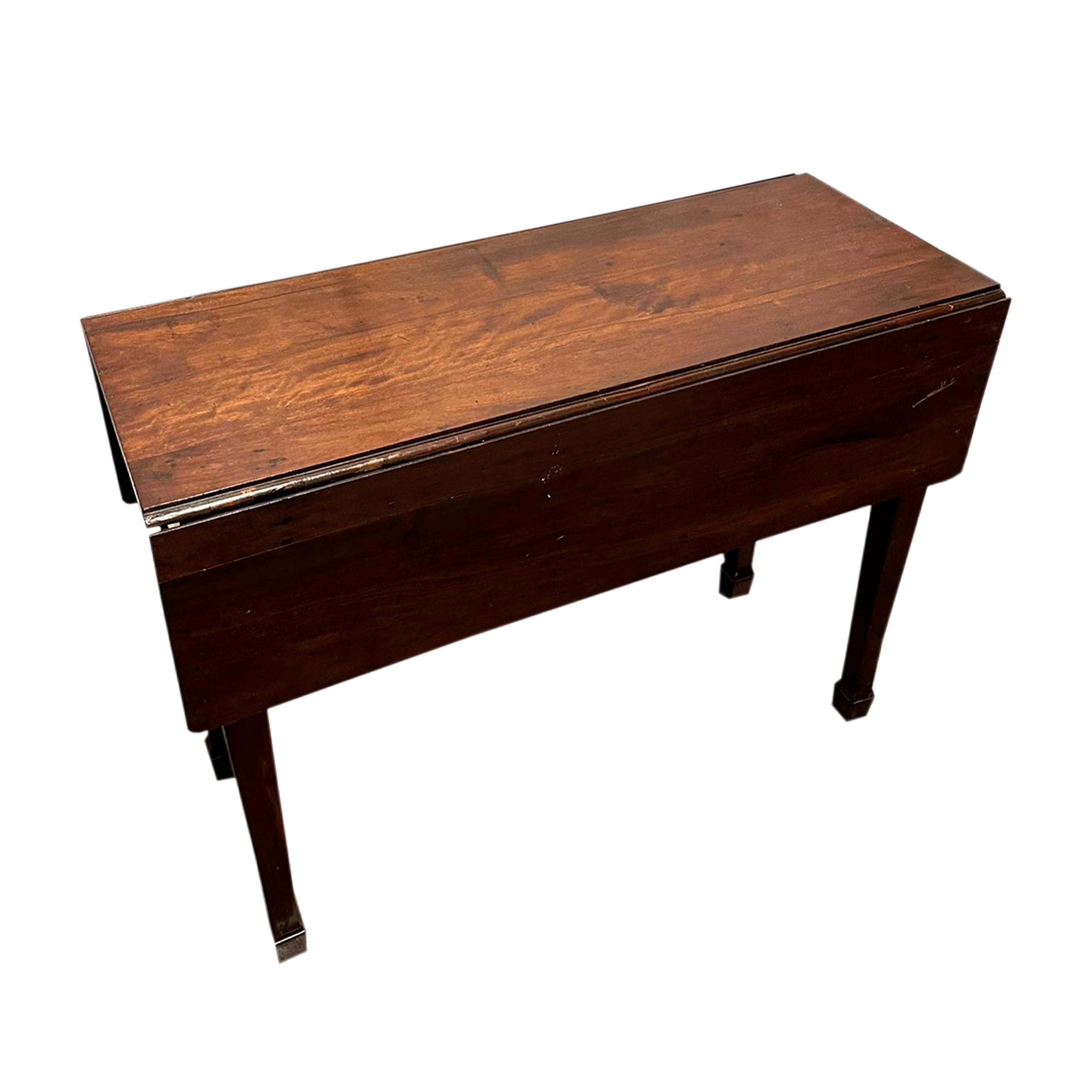 Mesa cuadrada plegable estilo 