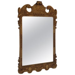 George II Style Gilt Wall Mirror