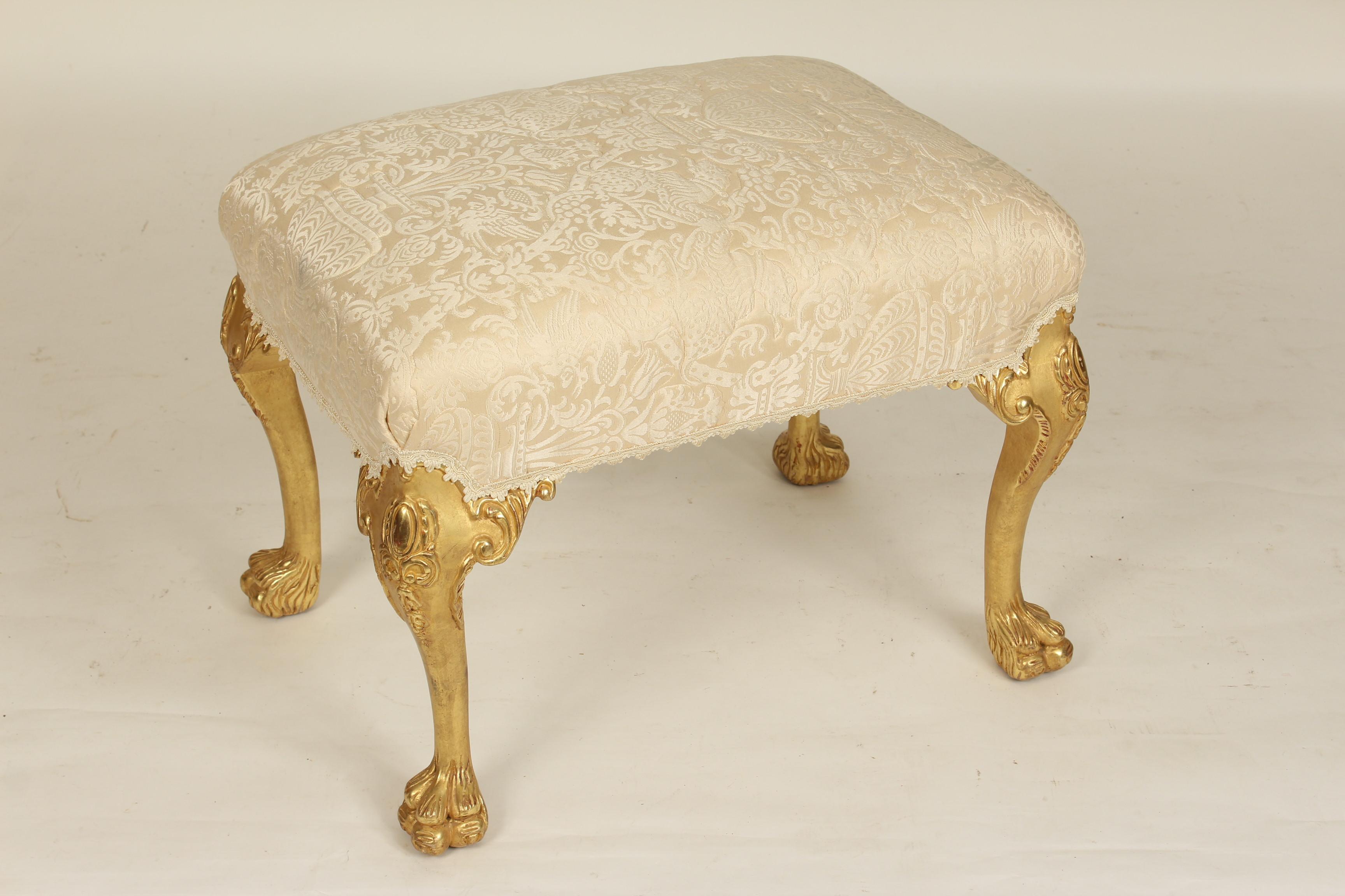 Unknown George II Style Giltwood Bench