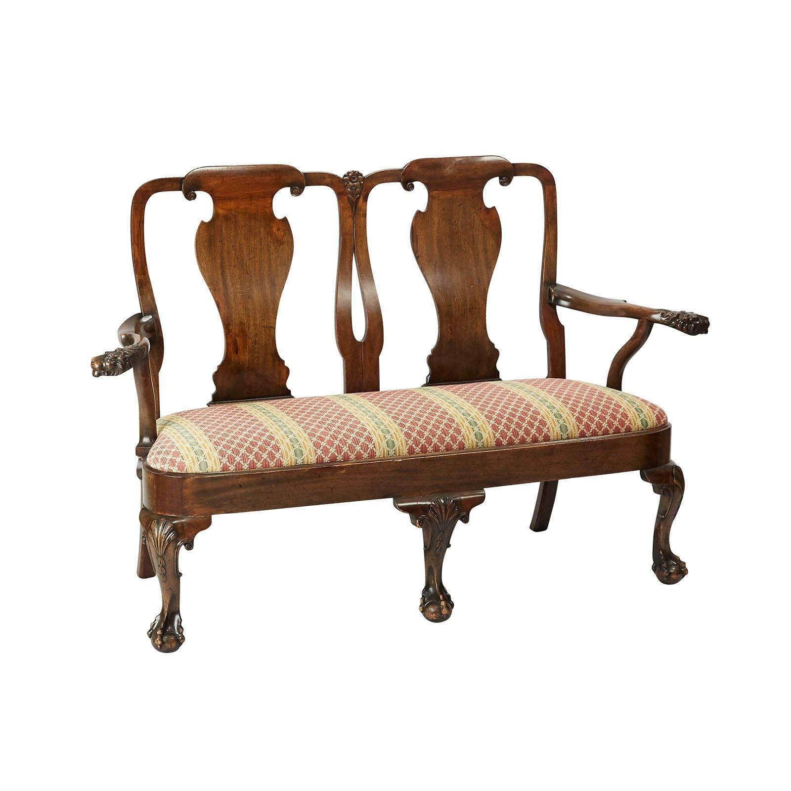 George II Style Irish Settee, circa 1890