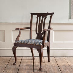 George II Style Mahogany Armchair