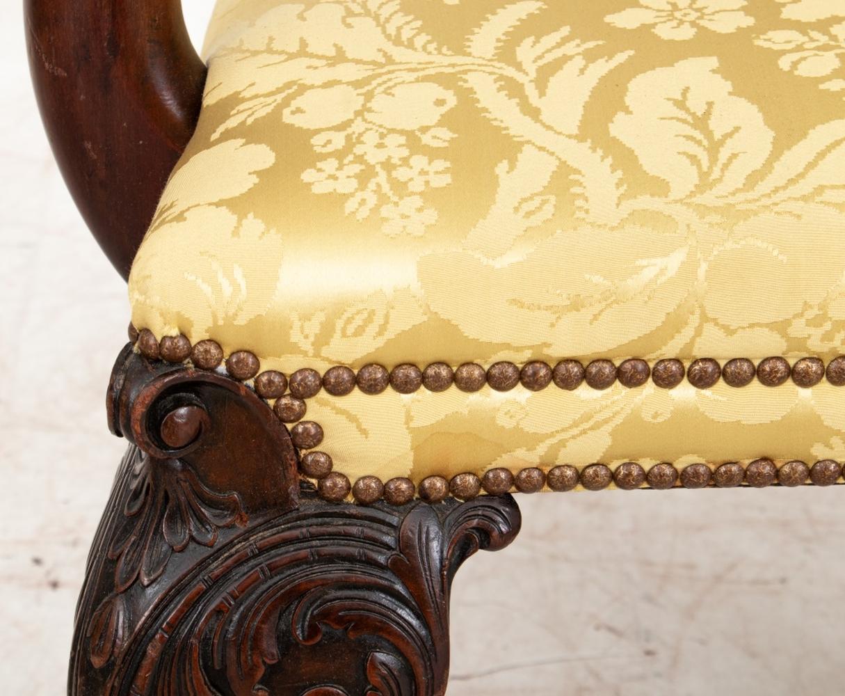 George II Style Mahogany Armchair 2