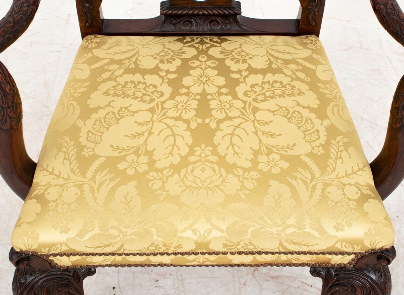 George II Style Mahogany Armchair 3