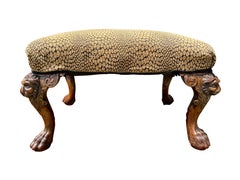 George II Style Mahogany Bench