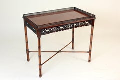 George II Style Mahogany Tea Table