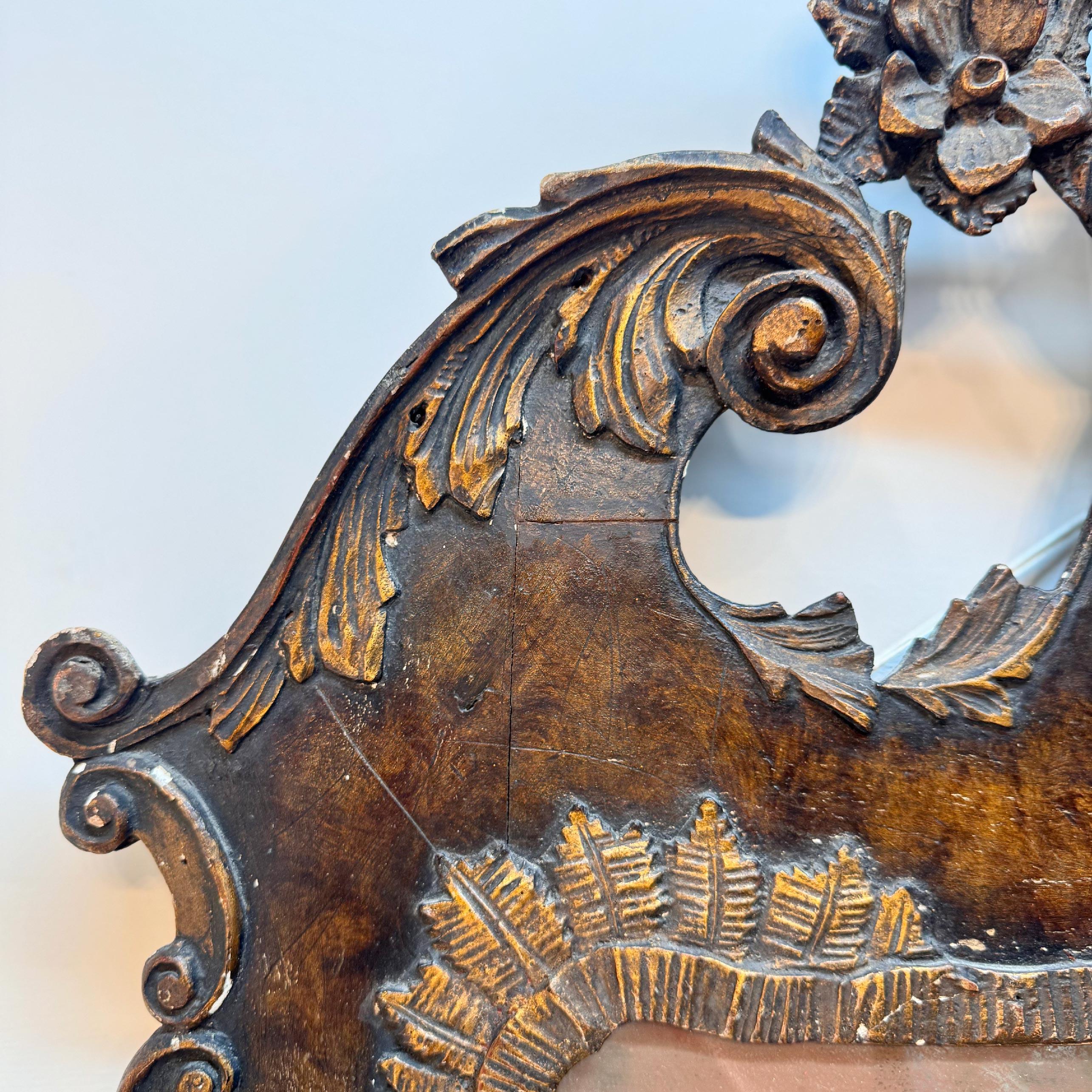 Specchio in stile Giorgio II fine XIX secolo in vendita 6