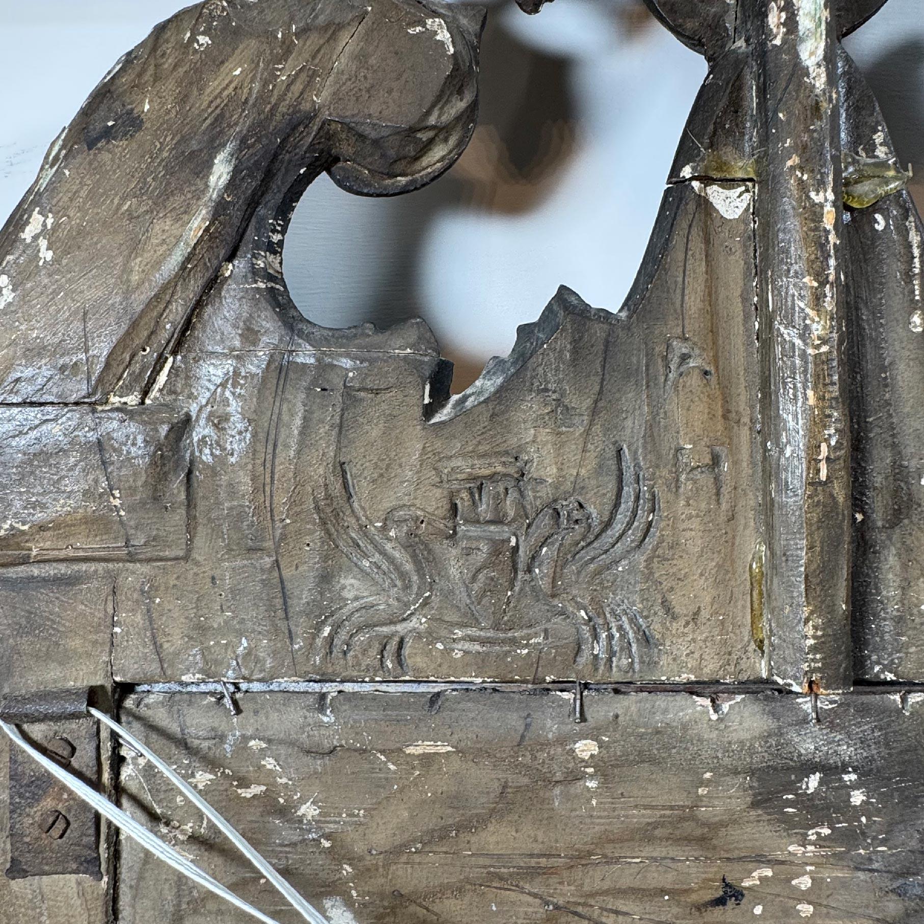 Specchio in stile Giorgio II fine XIX secolo in vendita 9