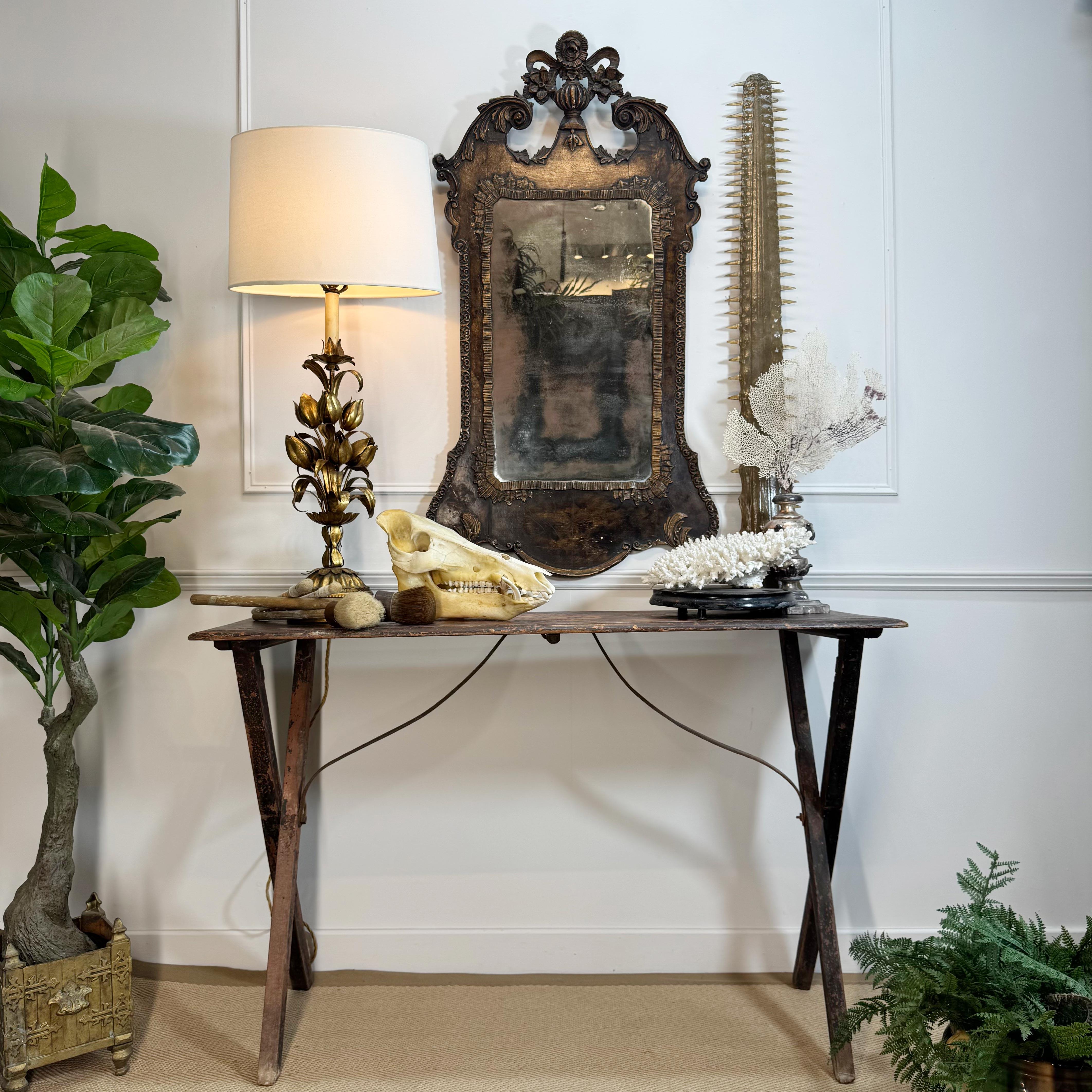 Noce Specchio in stile Giorgio II fine XIX secolo in vendita