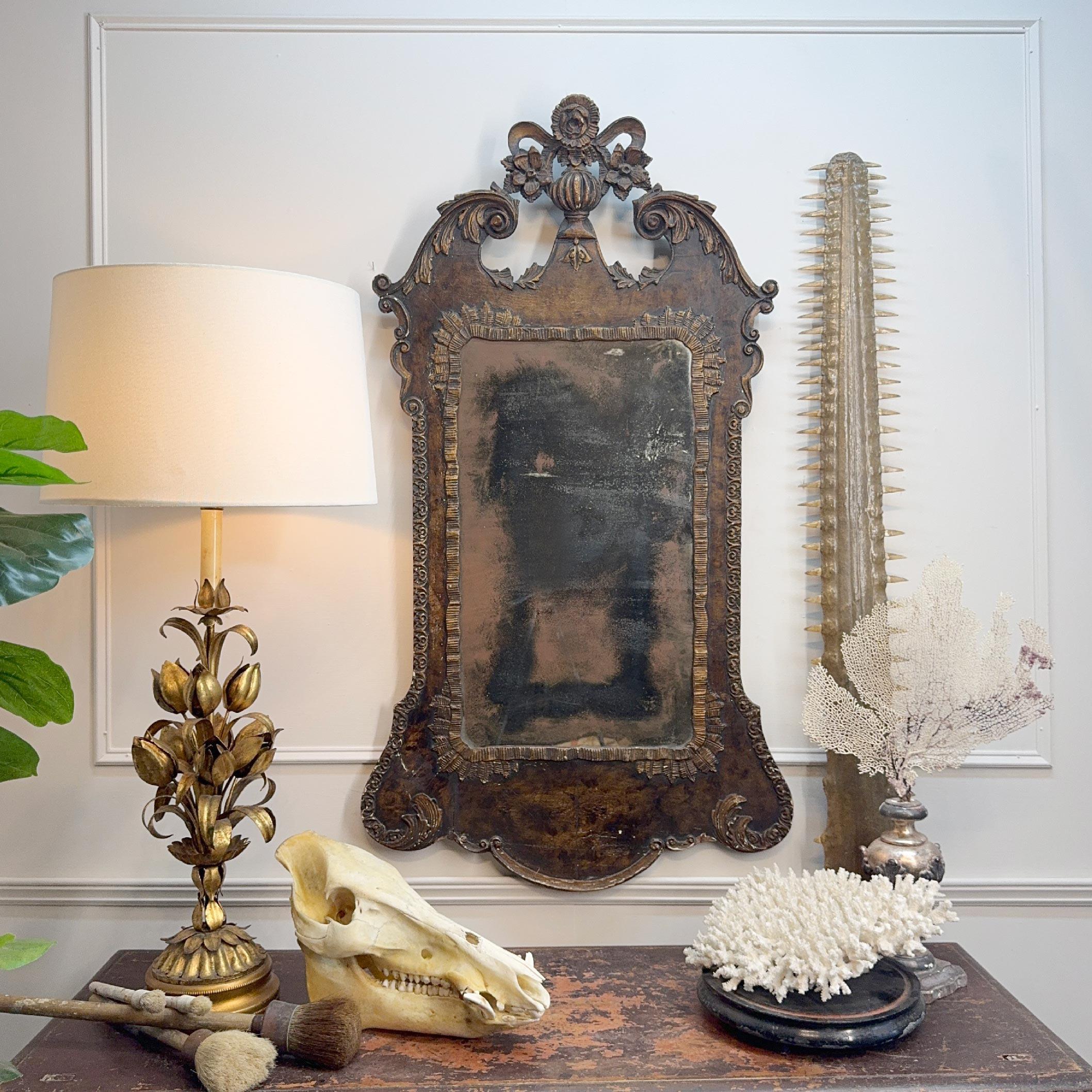 Specchio in stile Giorgio II fine XIX secolo in vendita 2