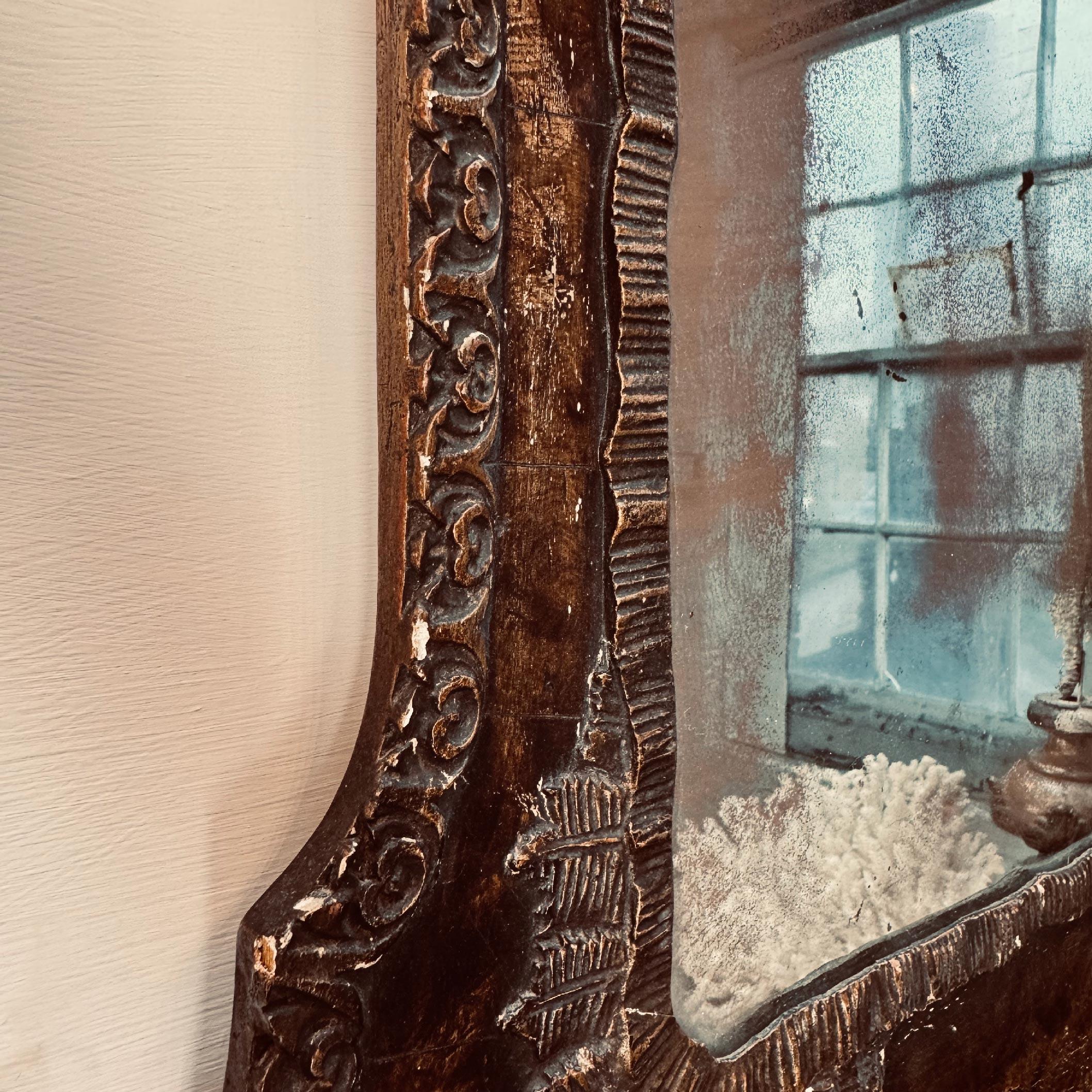 Specchio in stile Giorgio II fine XIX secolo in vendita 3