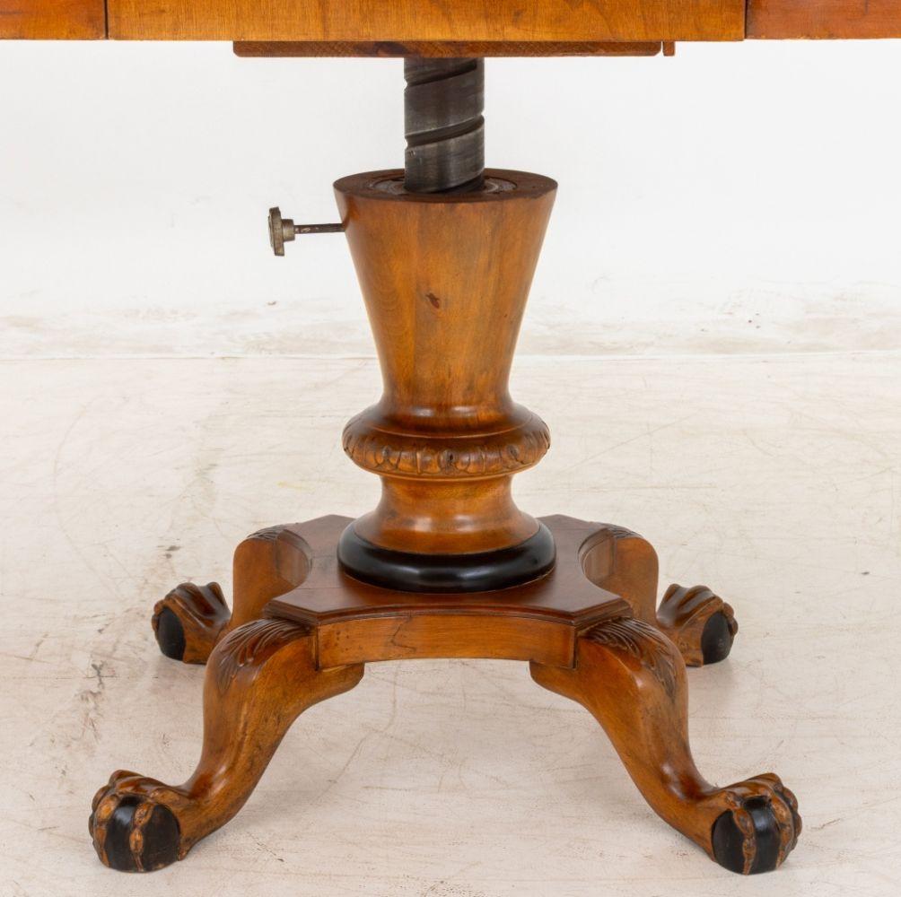 Mesa de Comedor Parcela Ebonizada Estilo Jorge II Madera frutal en venta