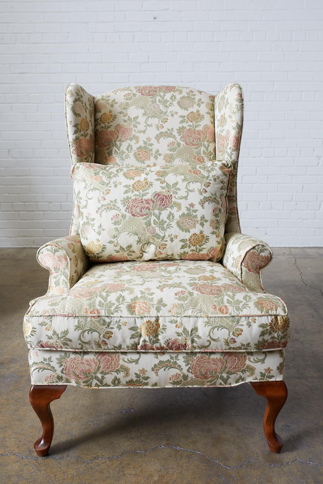 20th Century George II Style Wing Chairs