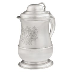 Tankard George II fabriqué à Londres par John Payne, 1752