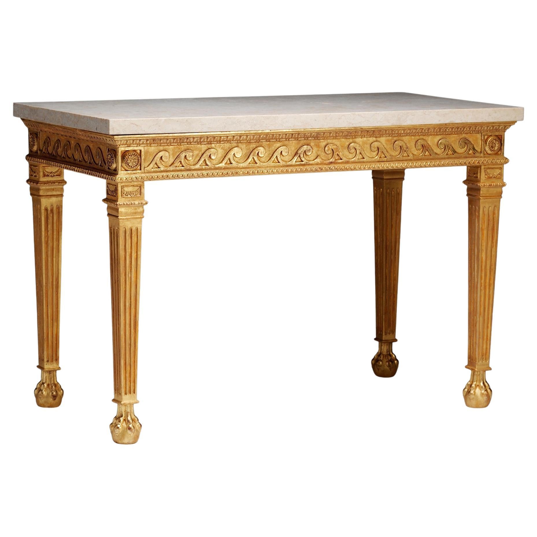 George II Vitruvian Side Table For Sale