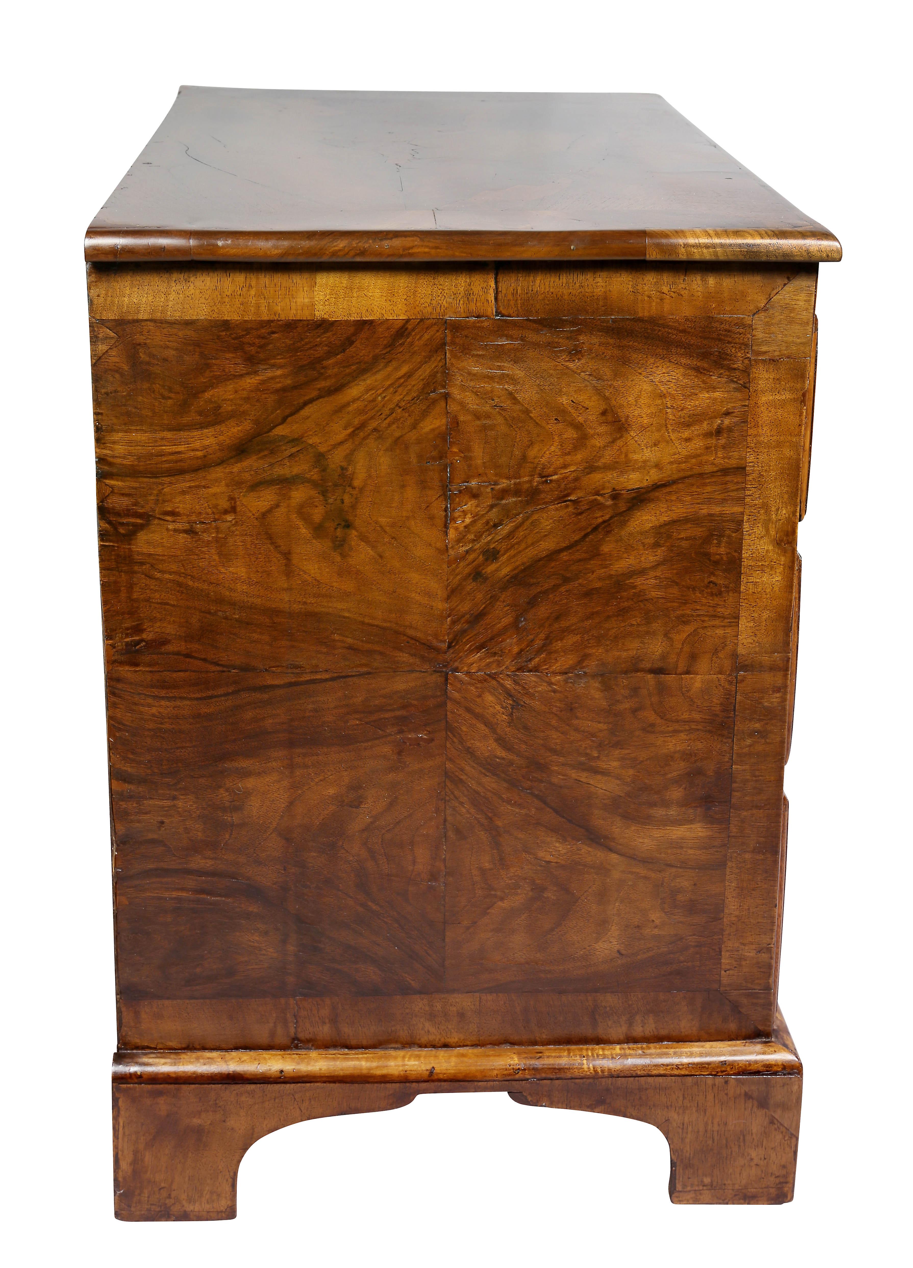 George II Walnut Bachelors Chest For Sale 4