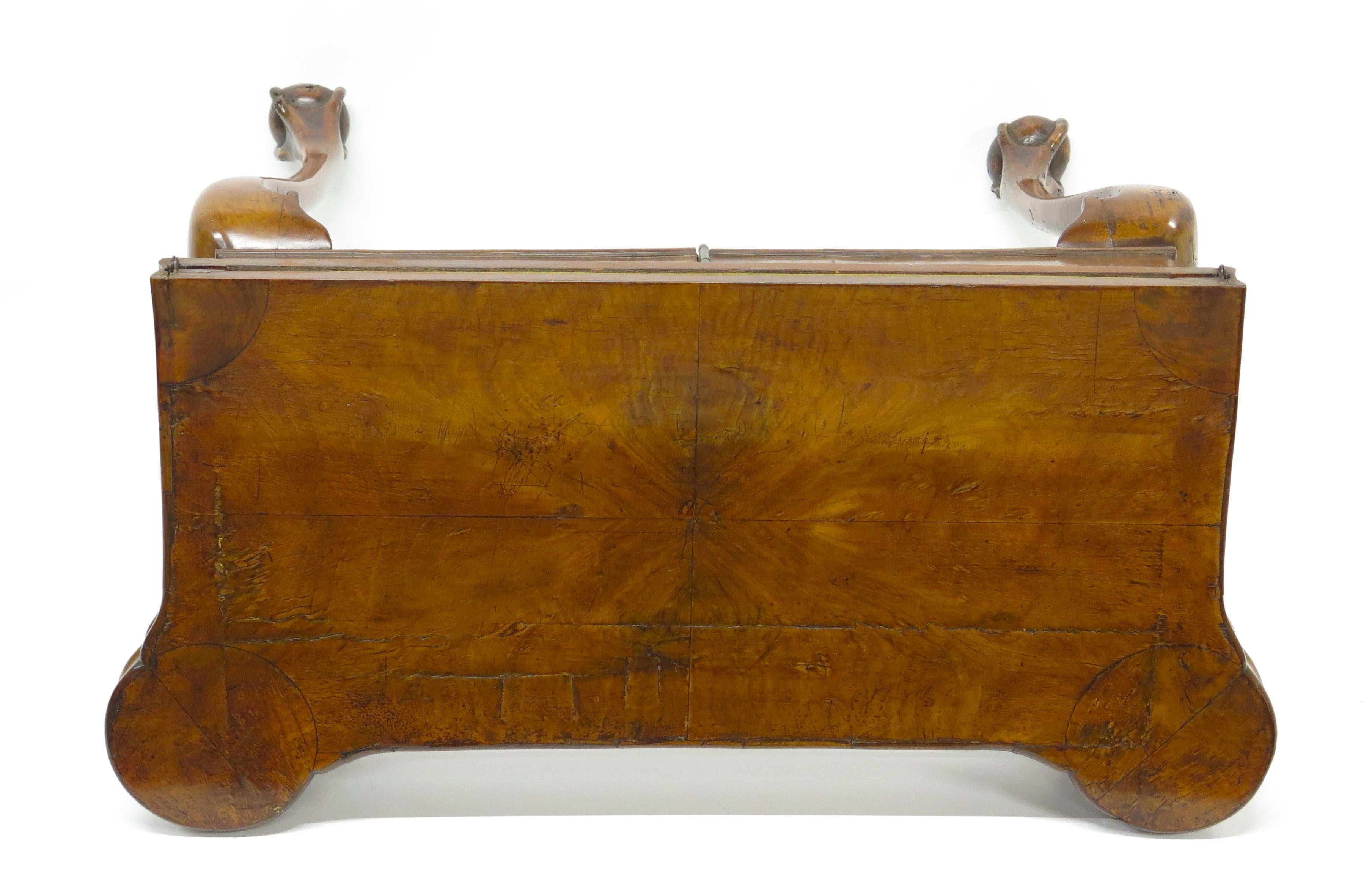 George II Walnut Carved Games / Card Table     For Sale 6