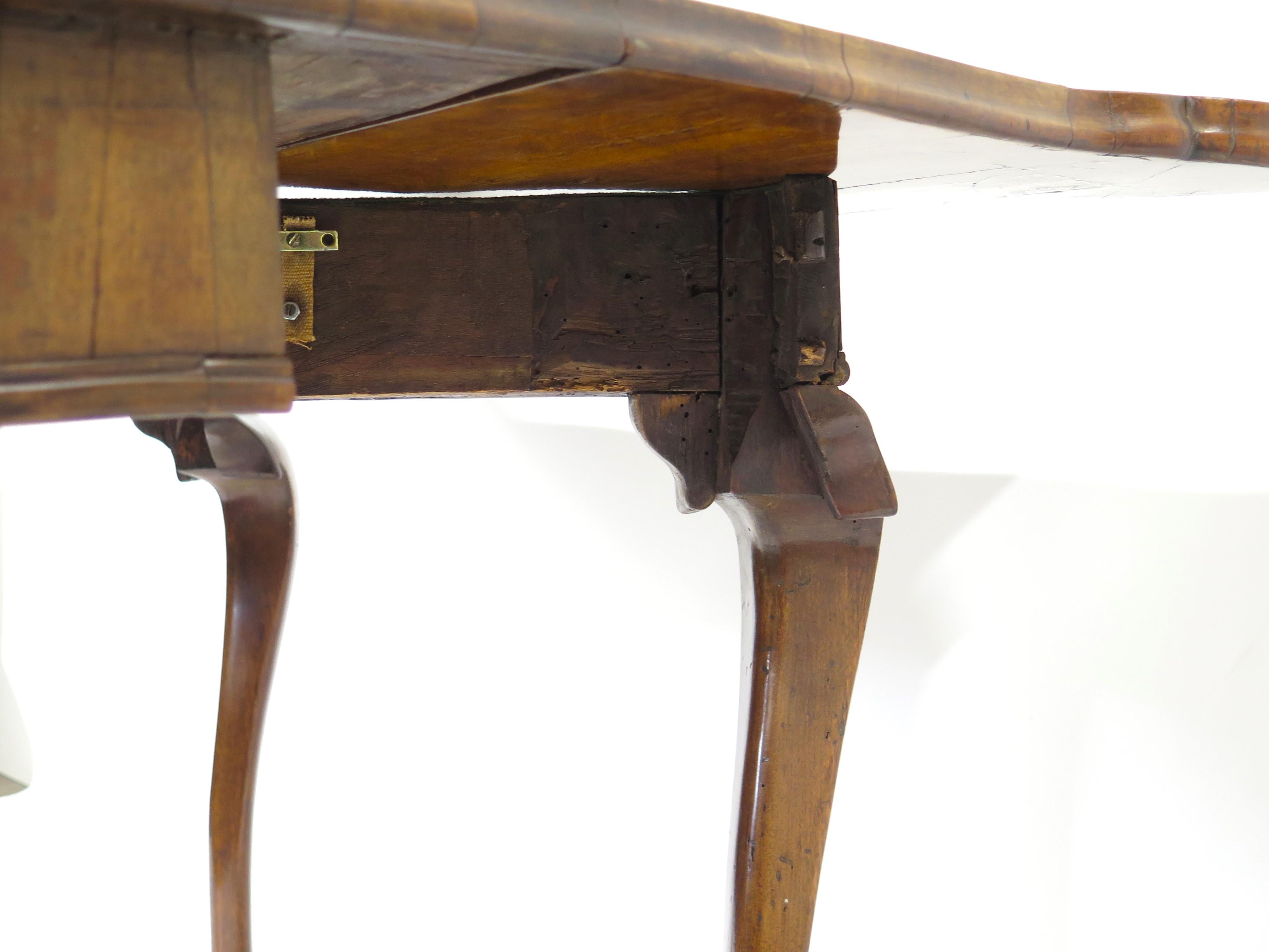 George II Walnut Carved Games / Card Table     For Sale 2