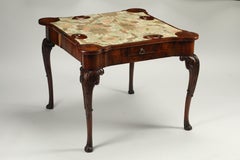 Table à jeux George II en noyer, irlandaise
