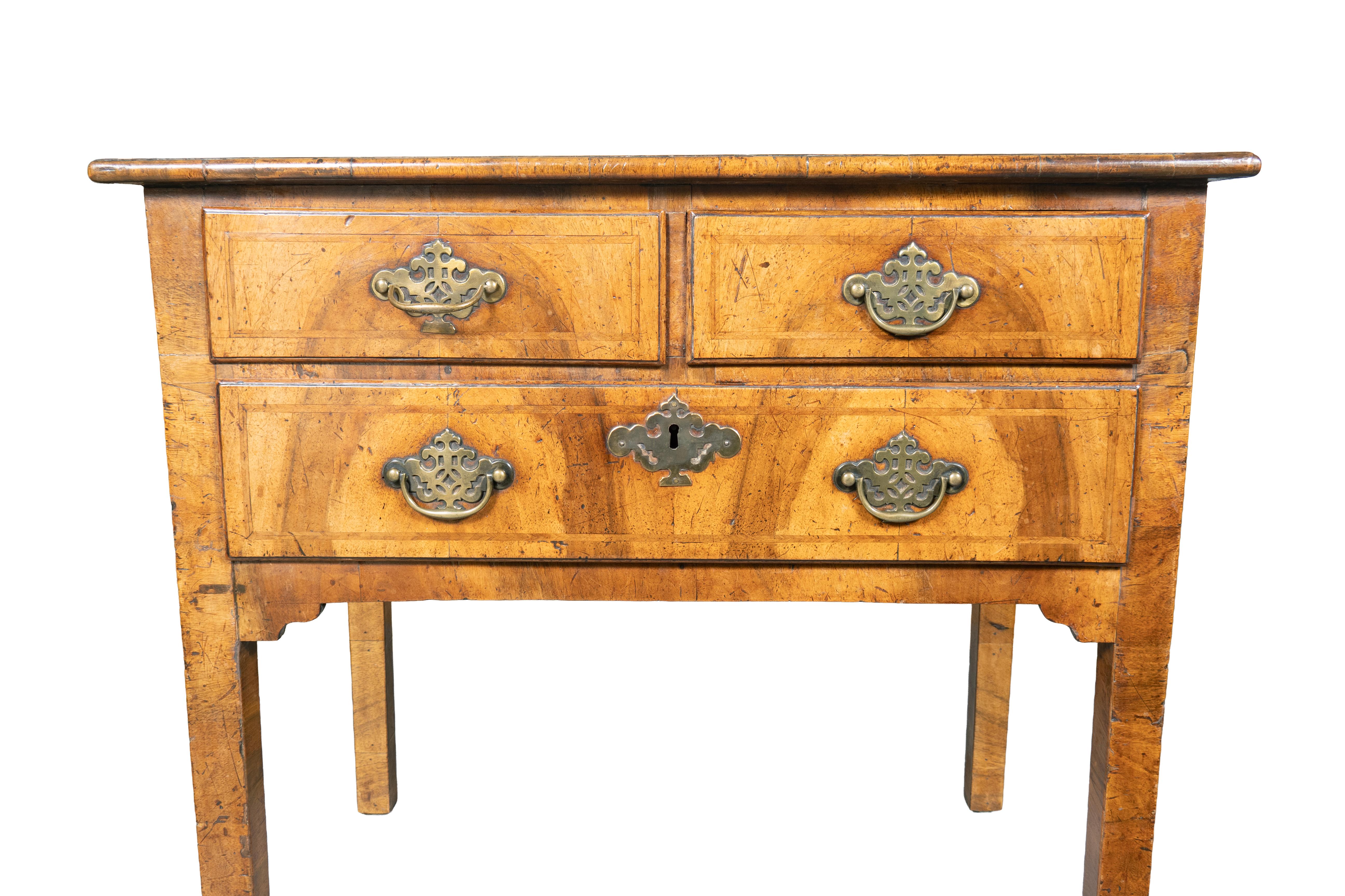 George II Walnut Lowboy For Sale 4
