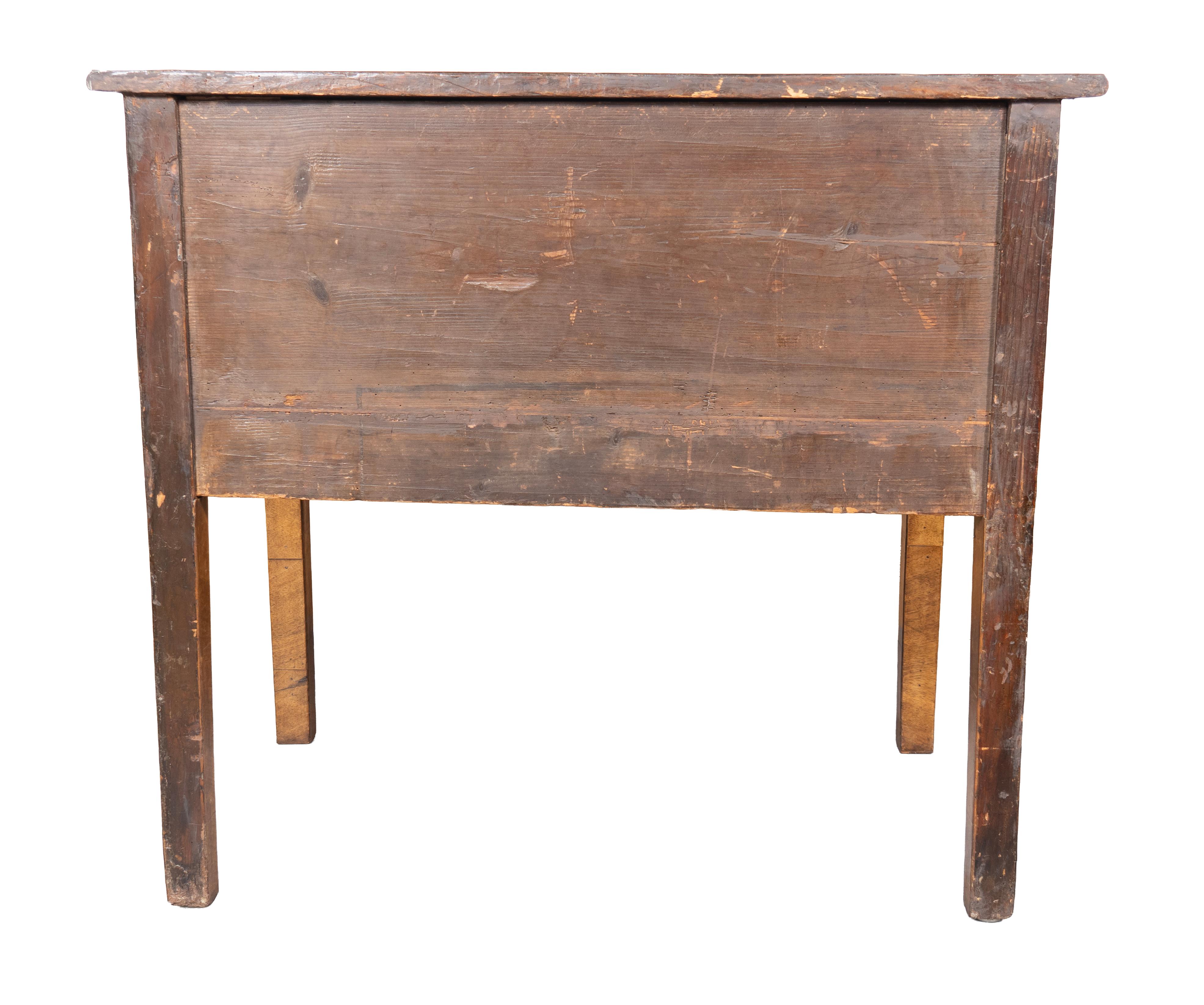 Mid-18th Century George II Walnut Lowboy For Sale
