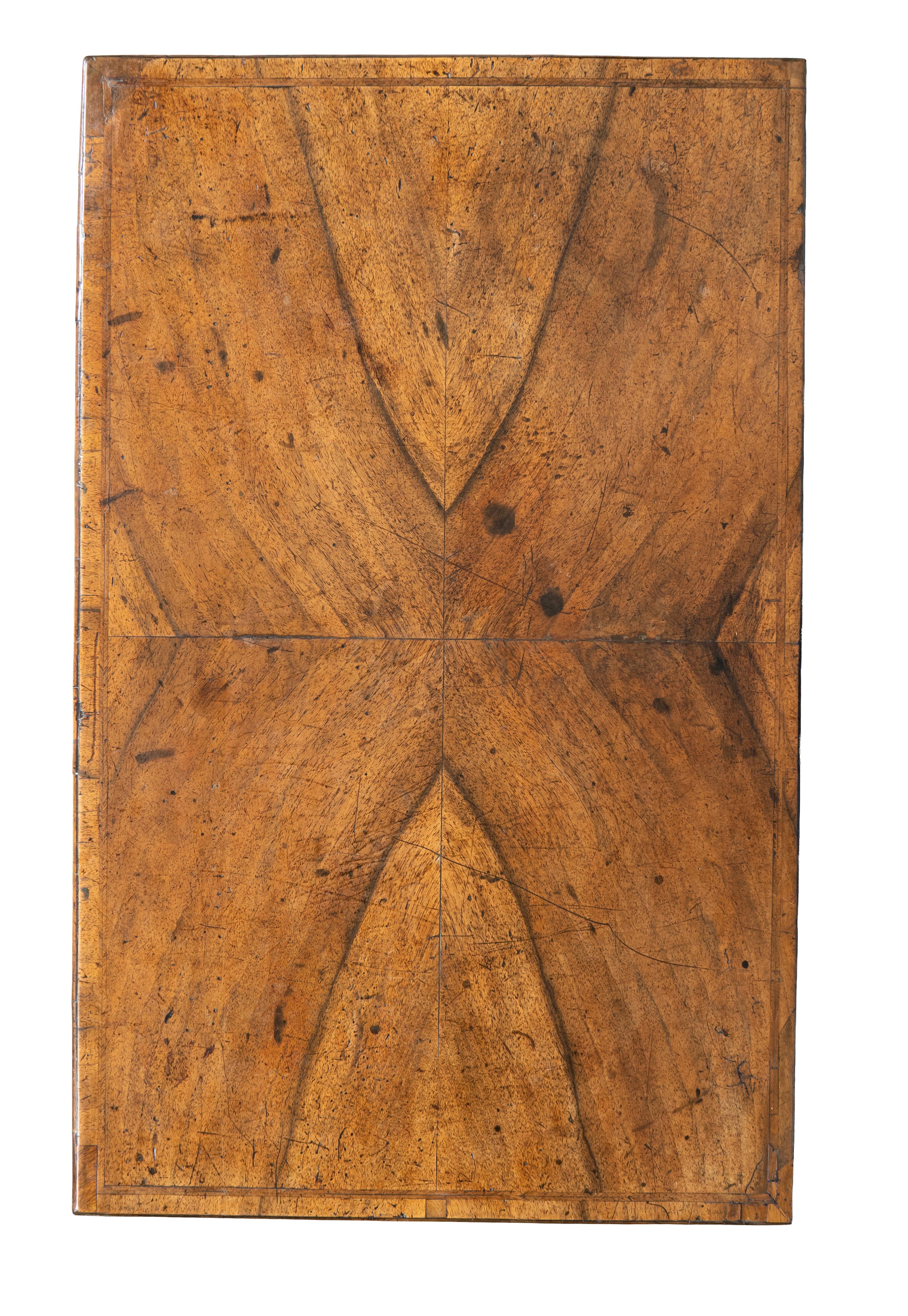 George II Walnut Lowboy For Sale 3