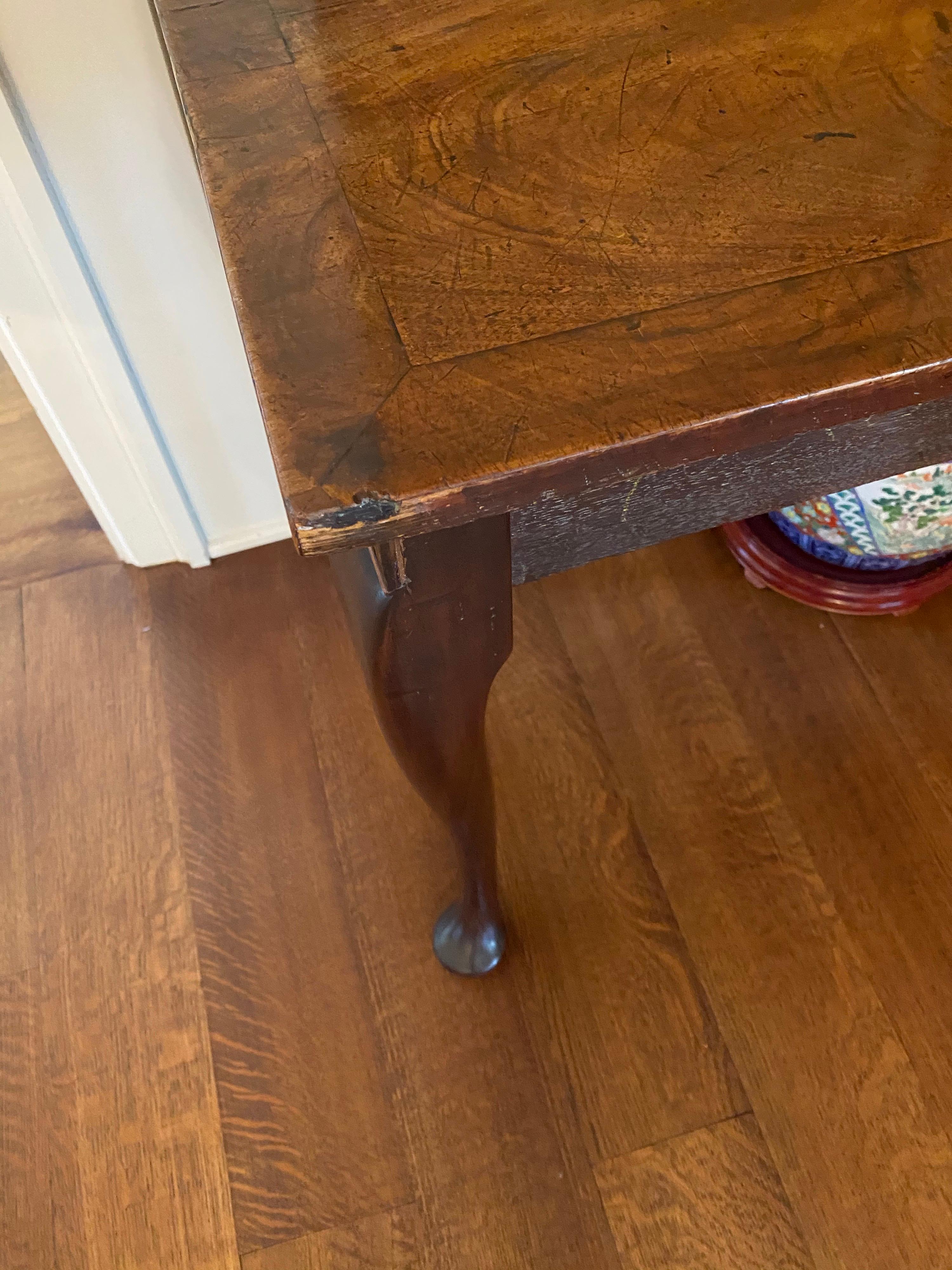 George II Walnut Pier Table, 18th Century 8