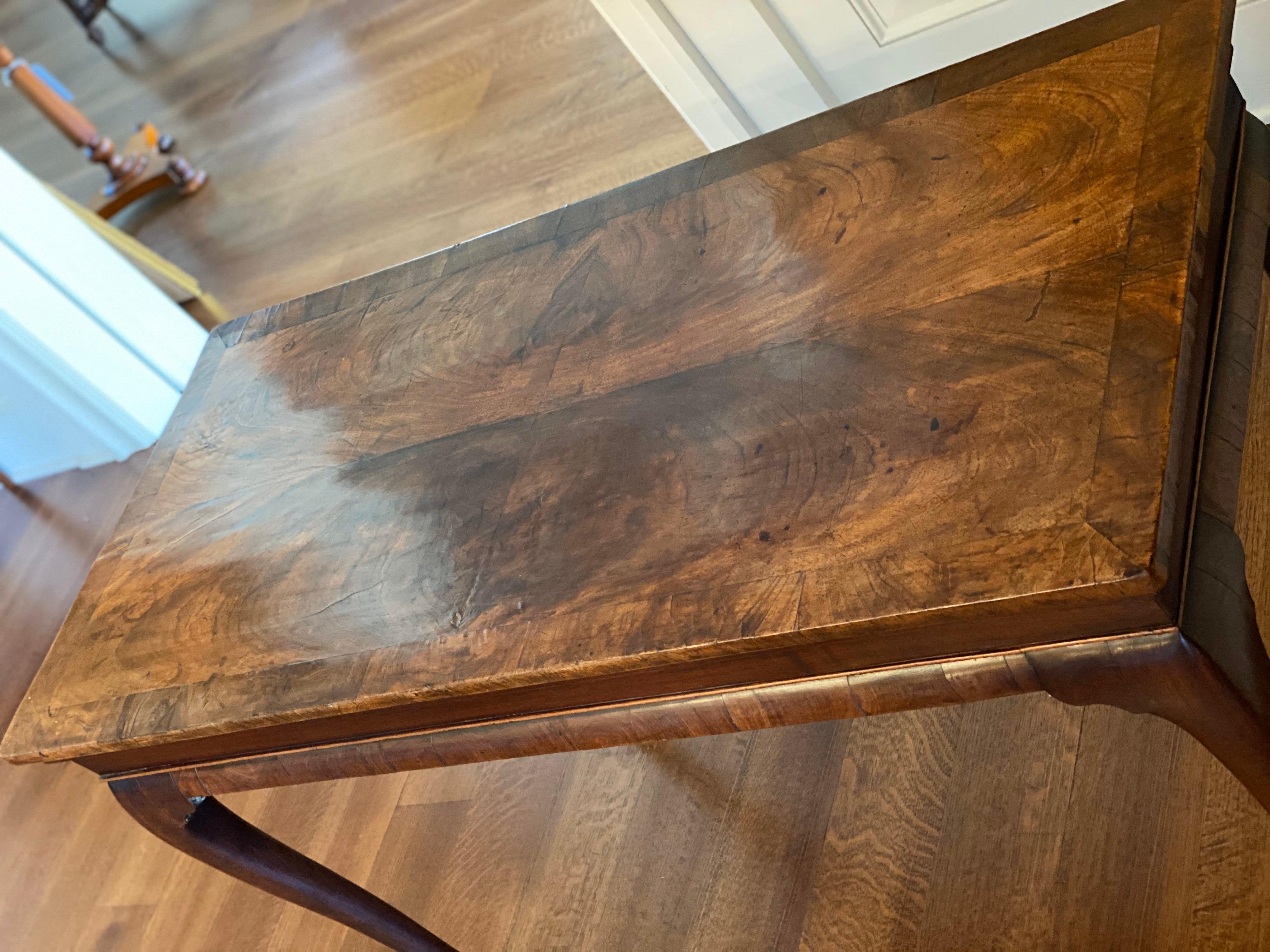 18th Century and Earlier George II Walnut Pier Table, 18th Century