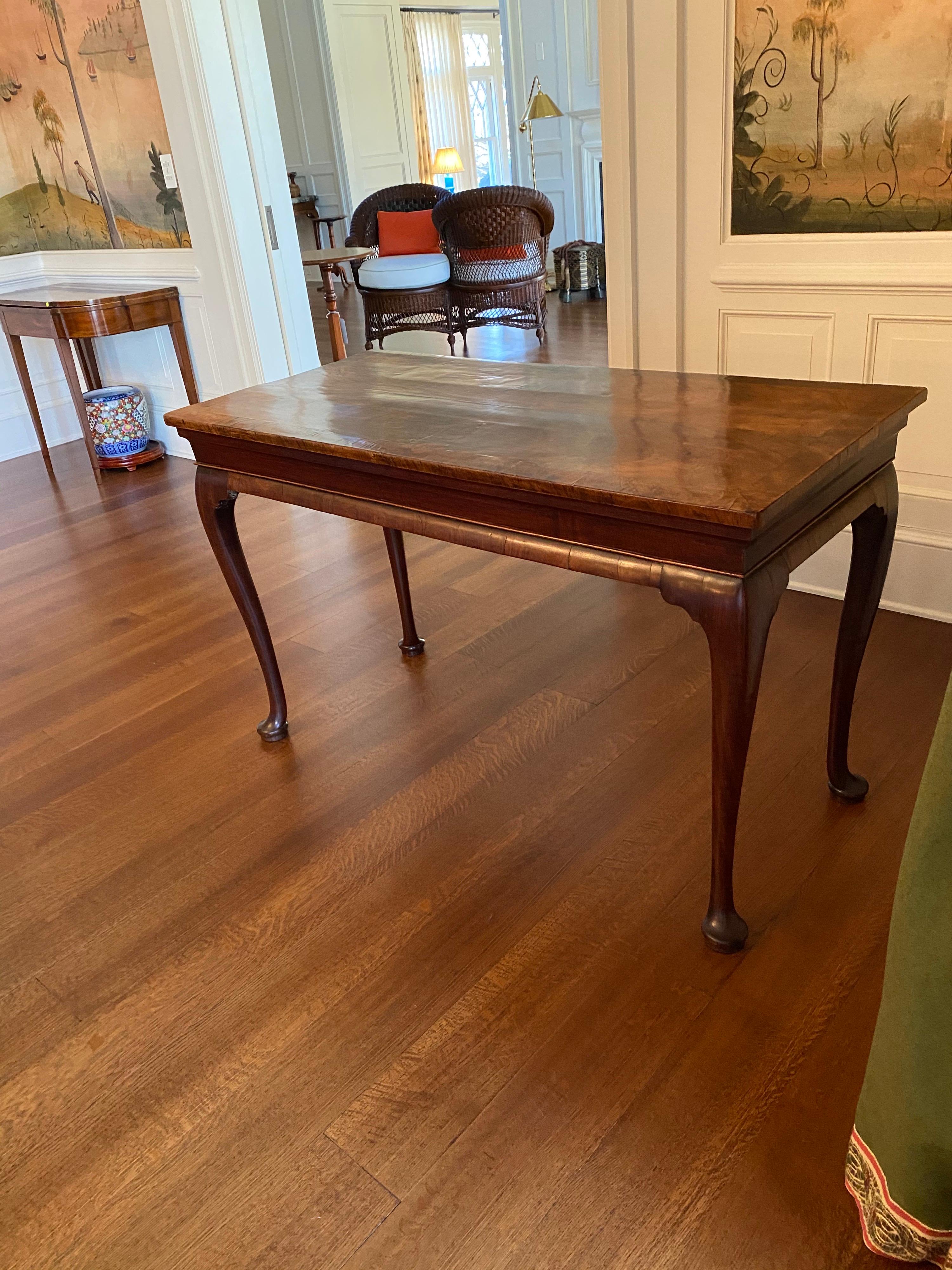 George II Walnut Pier Table, 18th Century 1