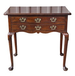 George II Walnut Side Table