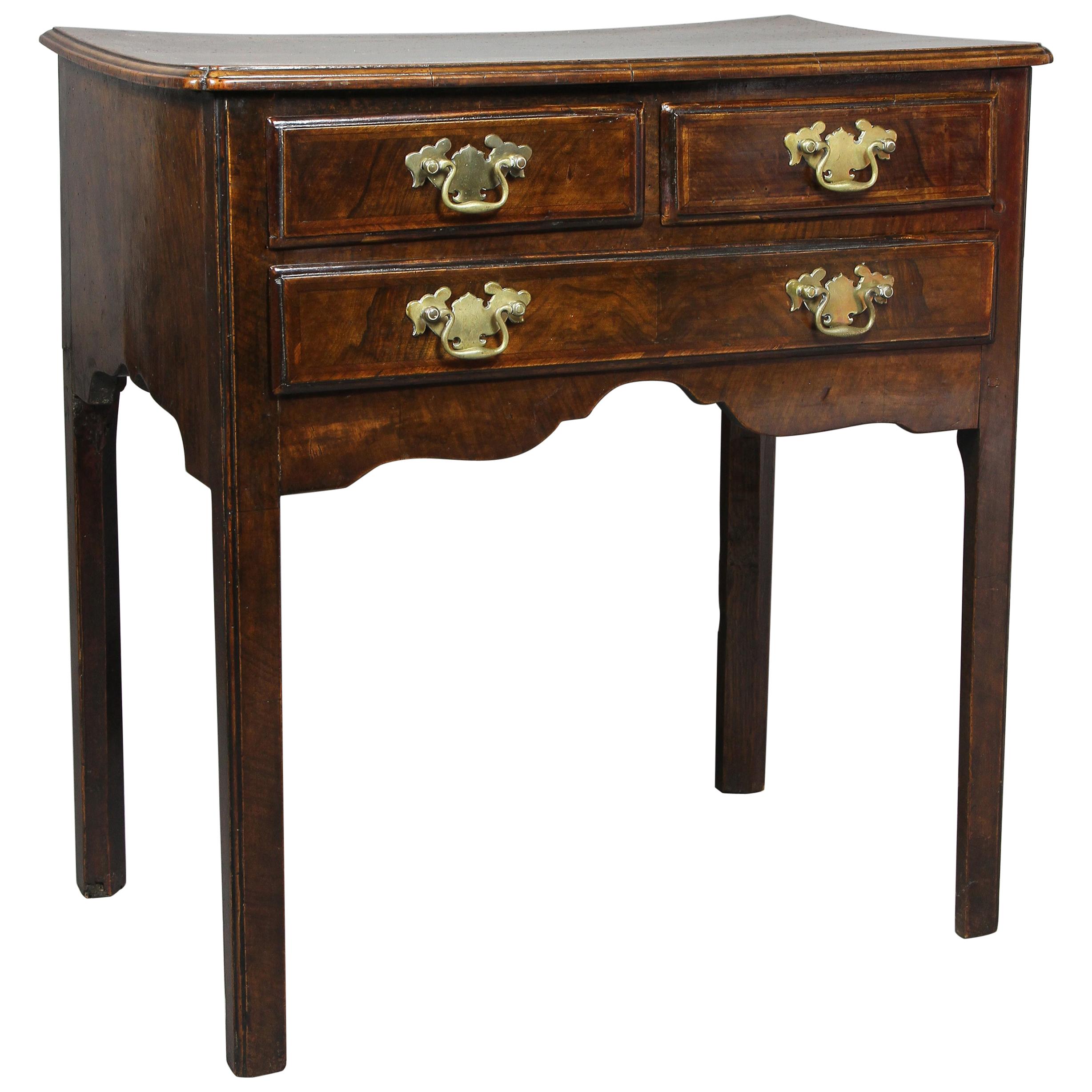 George II Walnut Side Table