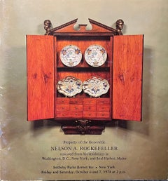 Taburete de nogal Jorge II ( Propiedad de Nelson A Rockefeller y John.D.Rockefeller )