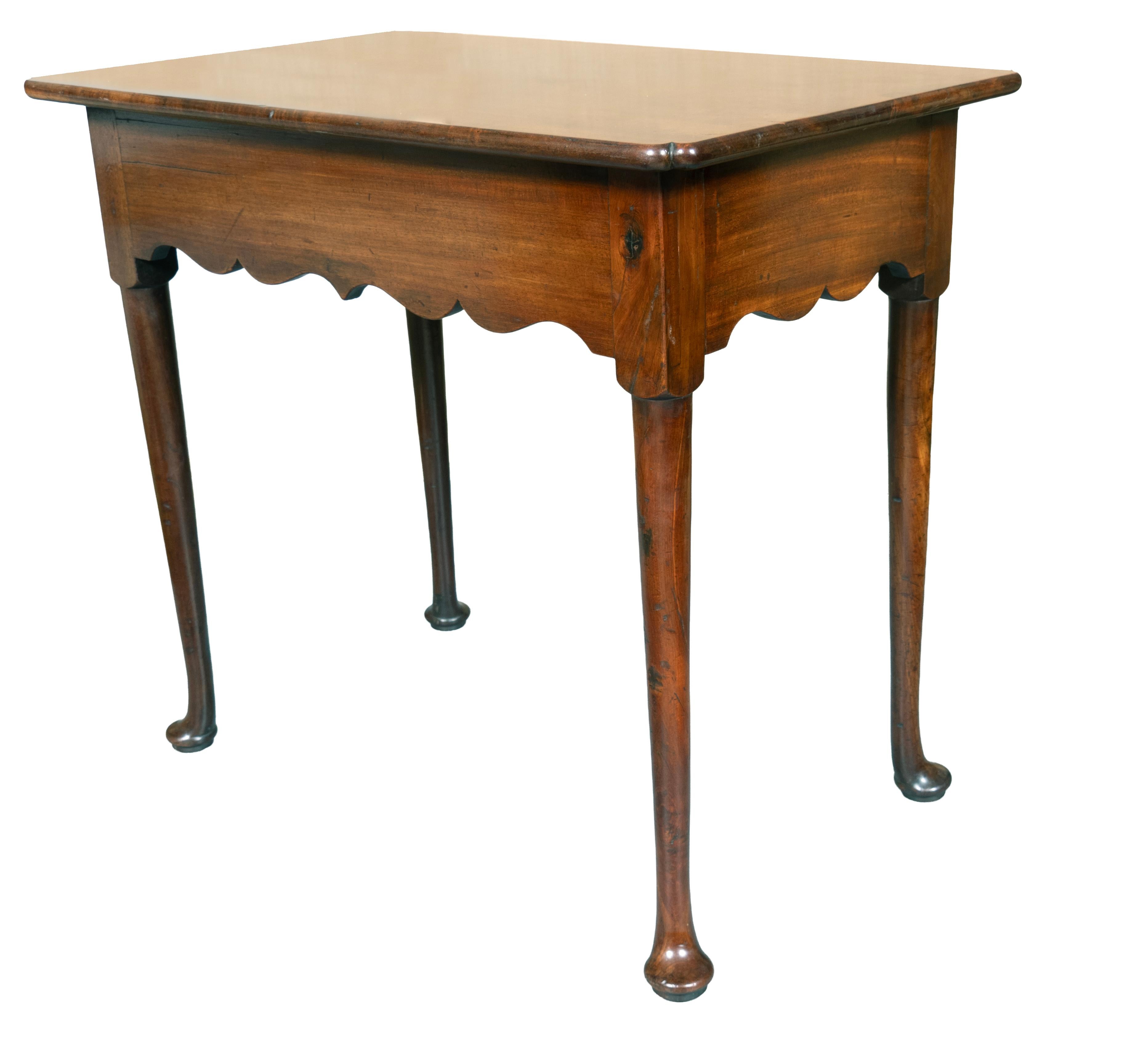 George II Walnut Table For Sale 2