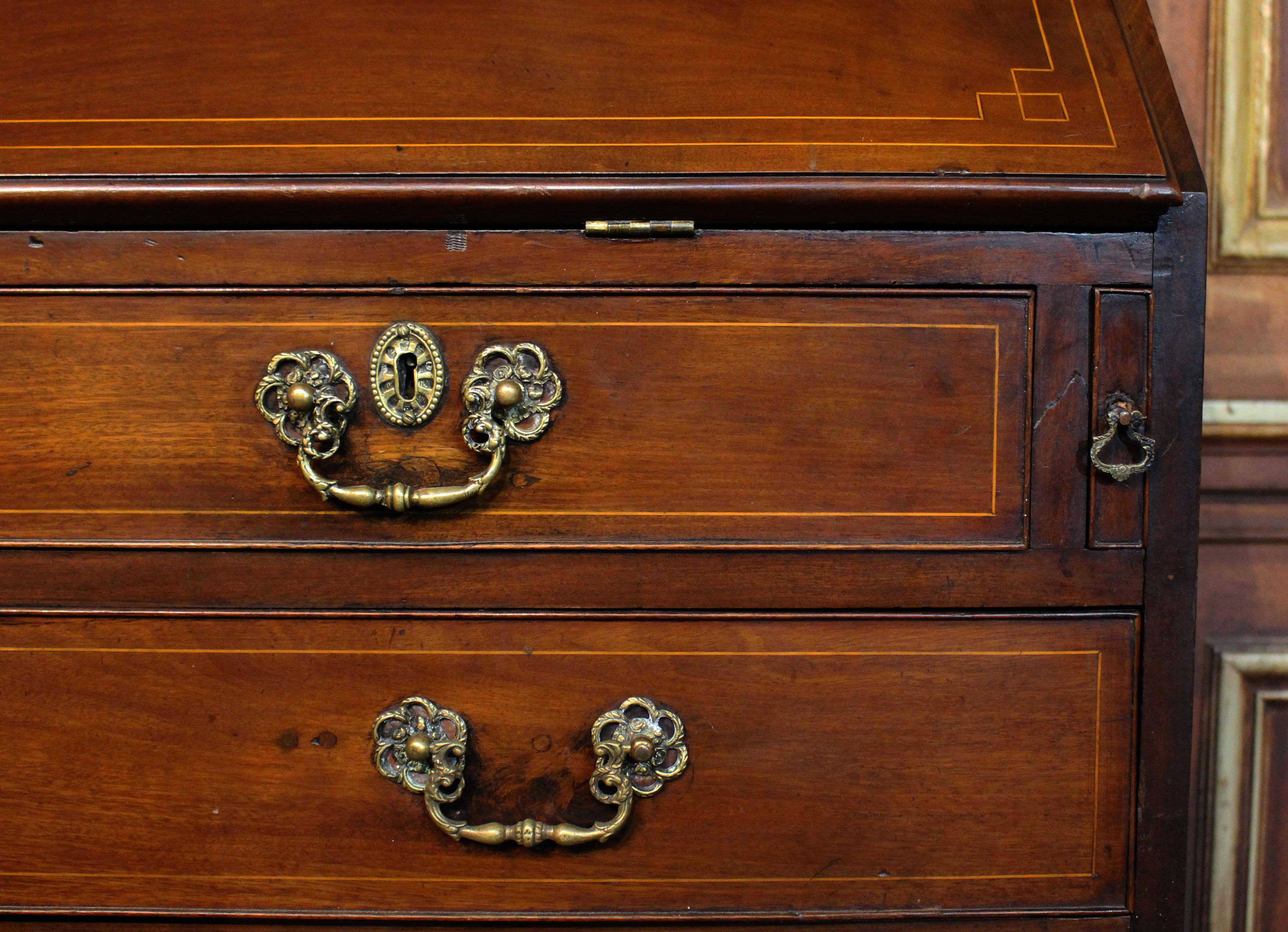 Libreria da ufficio inglese di Giorgio III 1774 in vendita 3