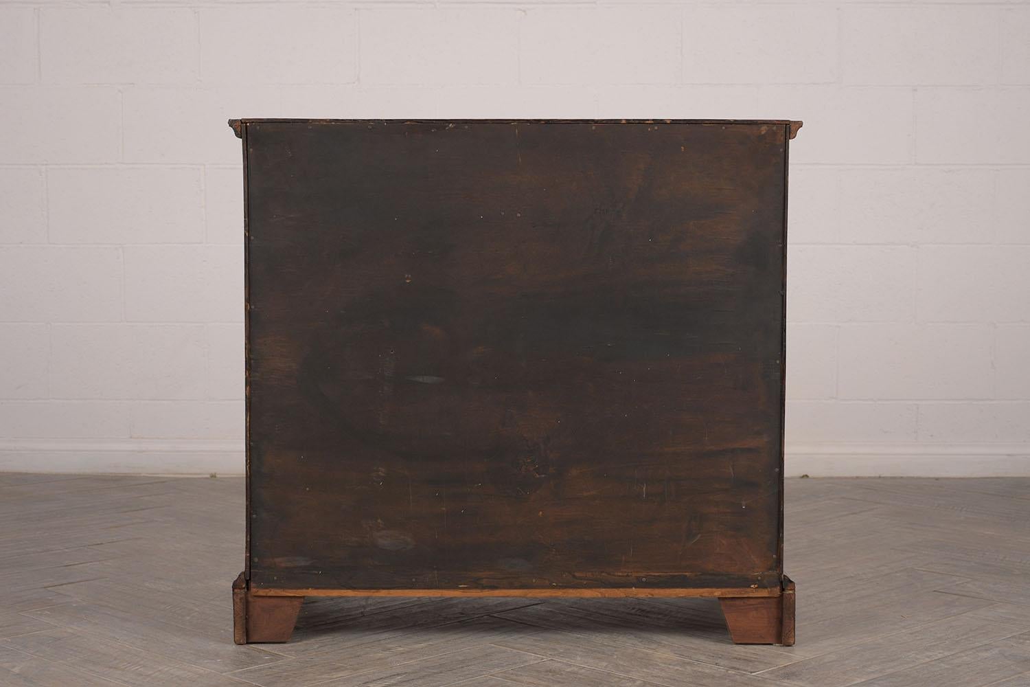 Oak George III 1840s Walnut Chest of Drawer