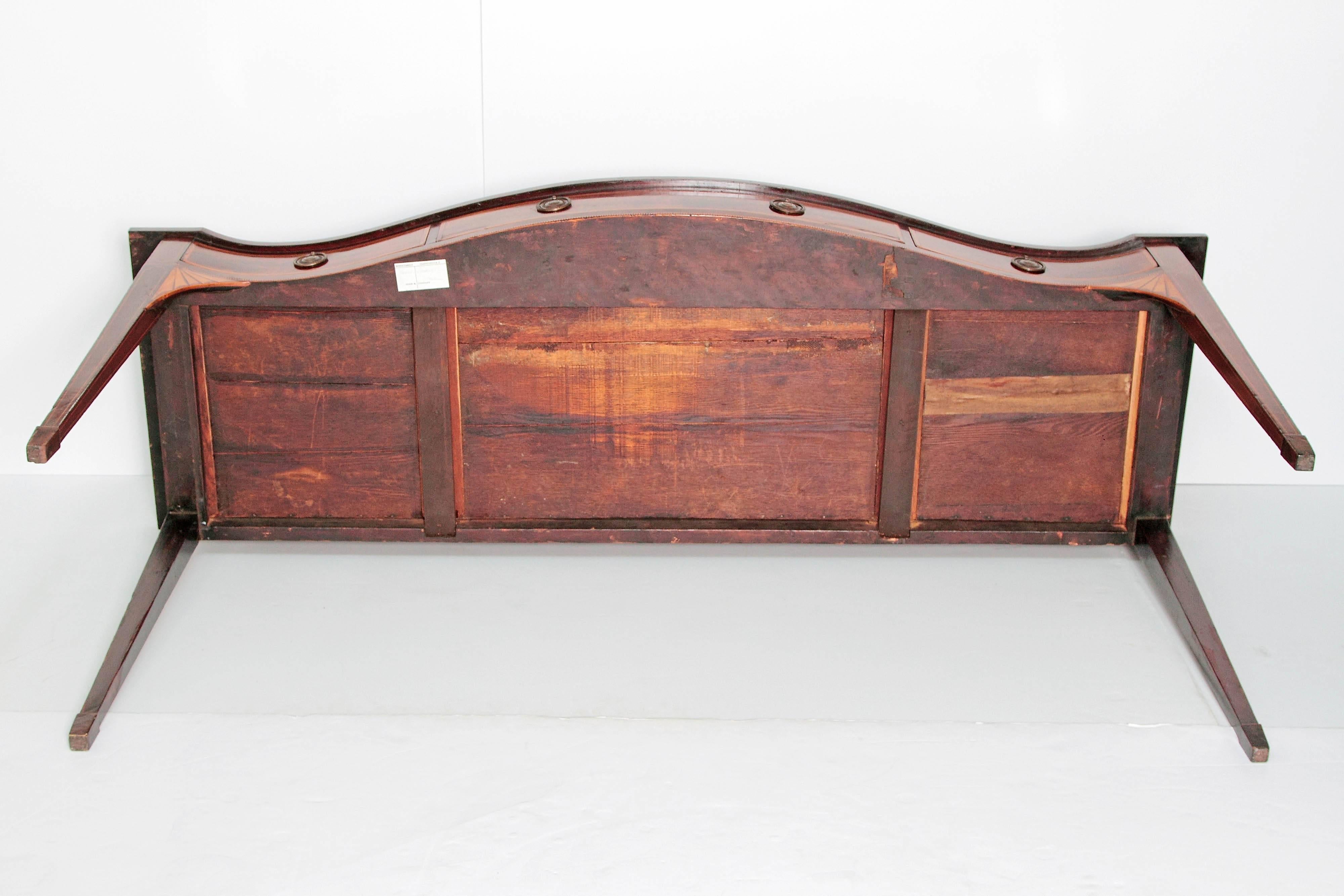 George III 18th Century Hepplewhite Style Mahogany Sideboard 5
