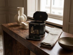 George III Antique English Tea Caddy by Henry Clay