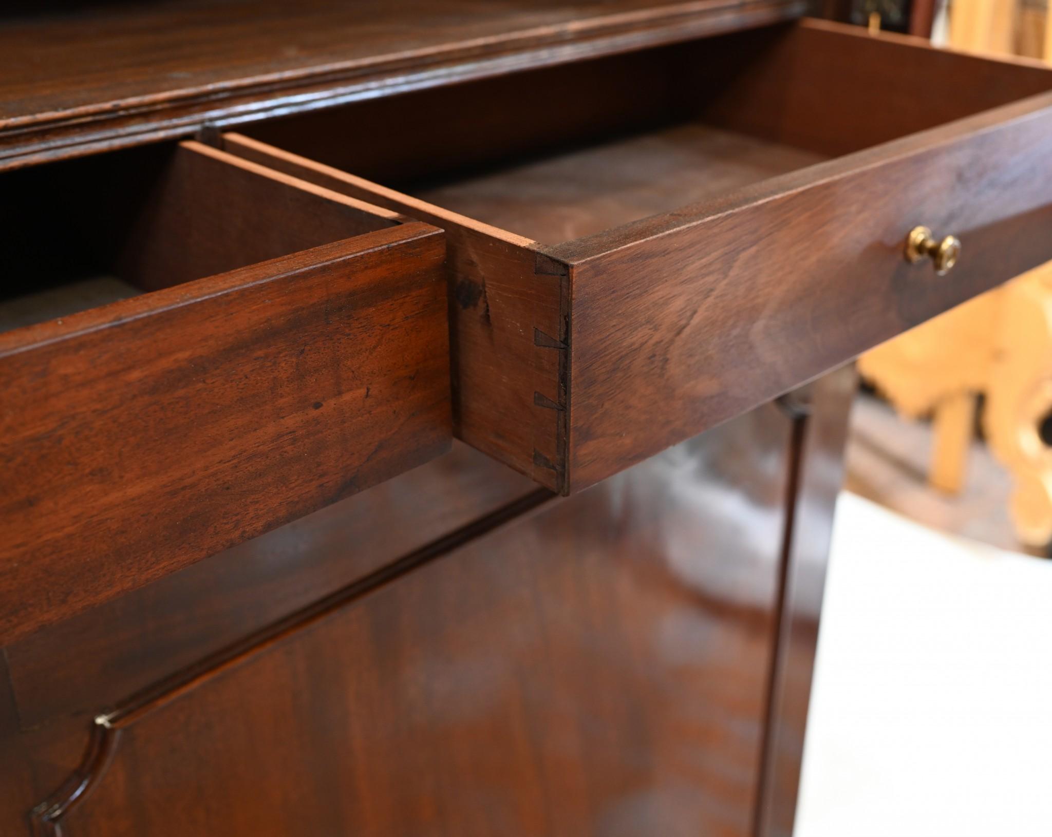 George III Bookcase Mahogany Library Cabinet 1790 6