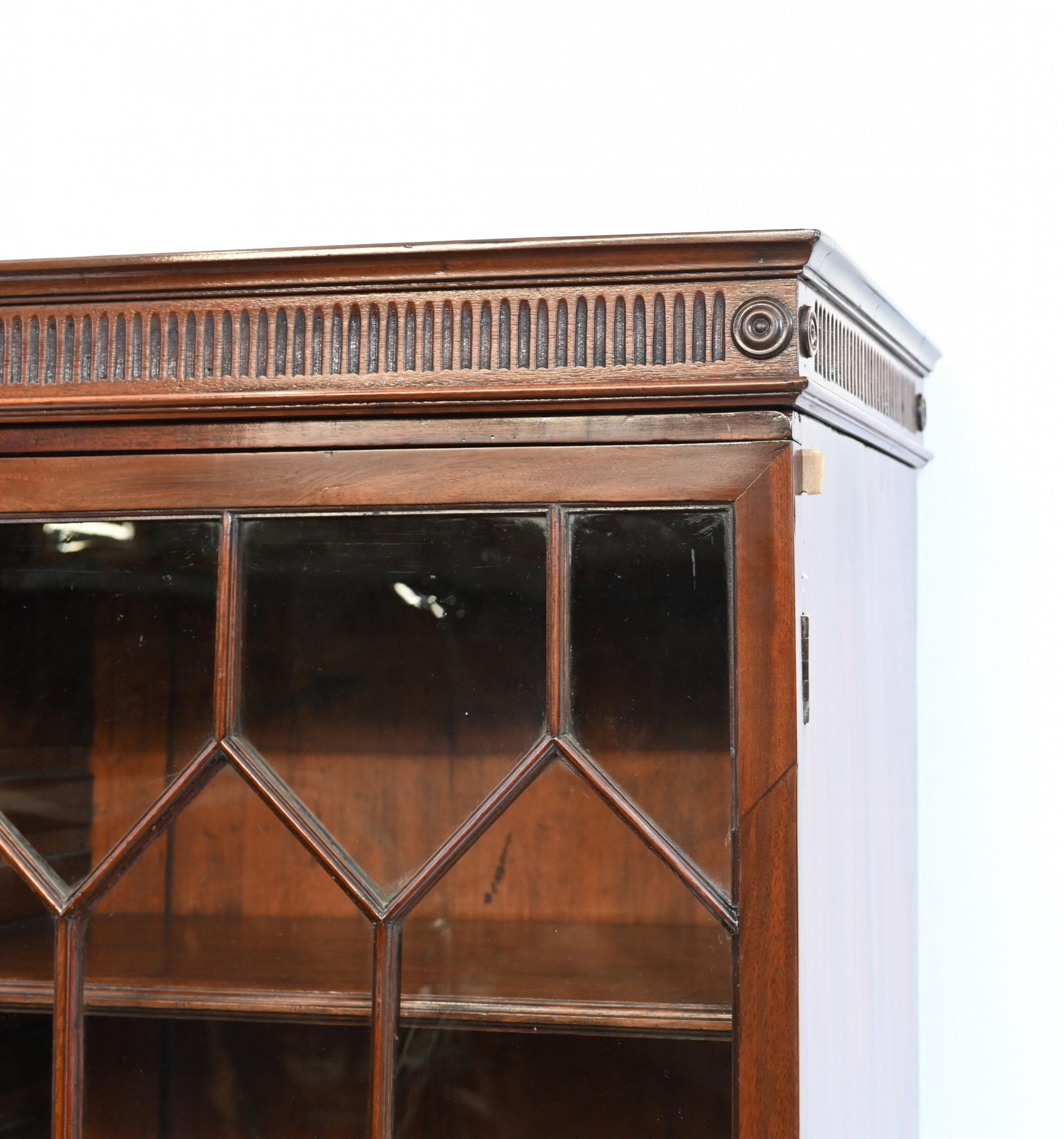 George III Bookcase Mahogany Library Cabinet 1790 3
