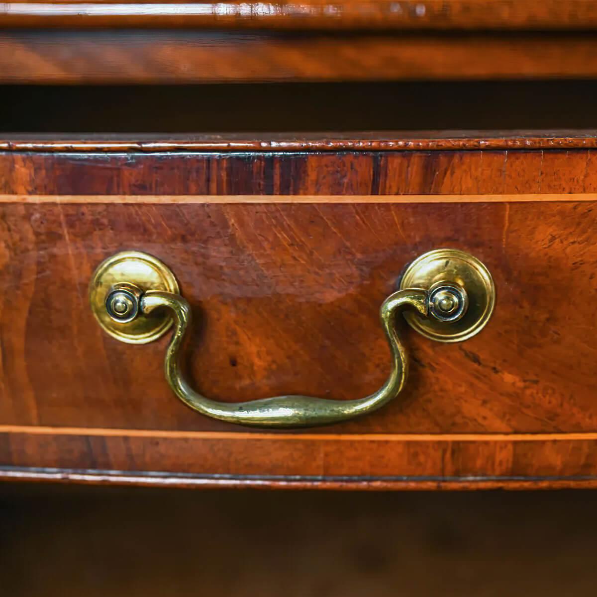 Mahogany George III Bowfront Chest of Drawers
