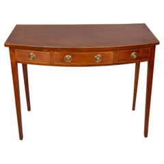George III Bowfront Side Table