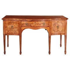 Antique George III Bowfront Sideboard