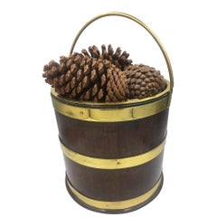 George III Brass Bound Bucket